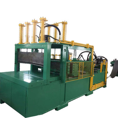 품질  Transformer Corrugated Fin Forming Machine Automatic One Decoiler Feeding Sheet 공장