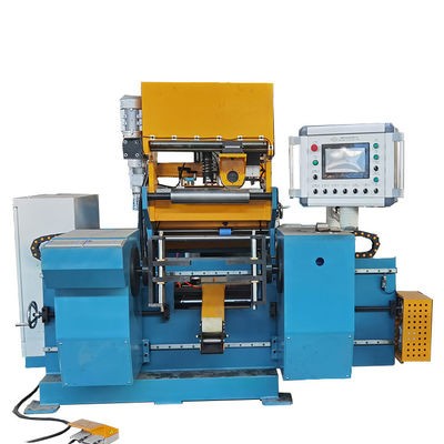 품질  26rpm Reactor Copper Foil Winding Machine Automatic Cold Pressure Welding 공장