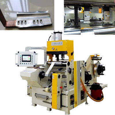 Copper Aluminium Transformer Foil Winding Machine With Two Decoilers