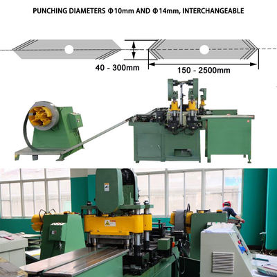 Silicon Steel Transformer Core Cutting Machine Making Core Limb With Hole