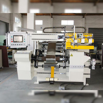 Automatic Copper Foil Winding Machine Servo Motor Driven PLC Control