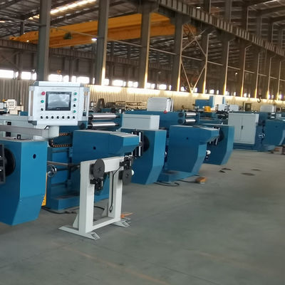 Programmable Copper Reactor Foil Coil Winder Automatic