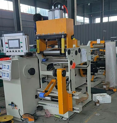Foil Sheet Winder Dry Transformer Foil Winding Machine Cold Pressure Welding