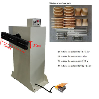 Semi Automatic Motor Wire Coil Winding Machine Electric