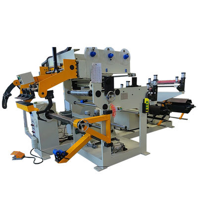 Automatic Copper Foil Winding Machine 600mm Width TIG Welding 0 - 16rpm Speed