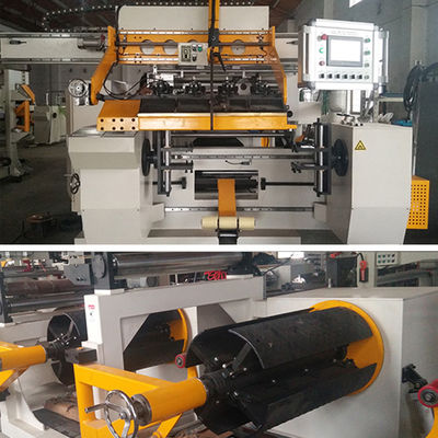 Two Layer Copper Foil Winding Machine With Edge Alignment System