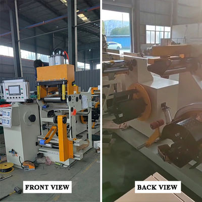 Automatic Dry Transformer Foil Winding Machine Cold Pressure Welding Foil Winder