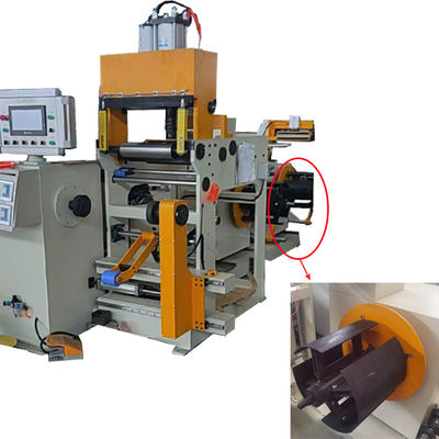 Automatic Conductor Foil Winding Cold Pressure Welding Transformer Foil Winding Machine