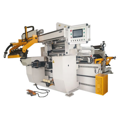 24rpm Reactor Copper Foil Coil Winding Machine Two Servo Motors Driving