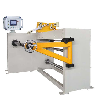 Transverse Length 1200mm Transformer Coil Winding Machine Flat Round Wire Winder