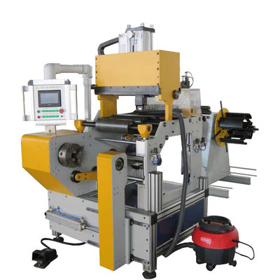 300mm Width Copper Strip Transformer Foil Winding Machine Cold Pressure Welding