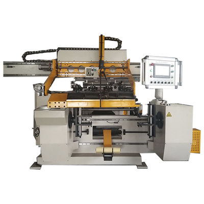 Programmable 1000mm Width Copper Foil Winding Machine Making Reactor Coil