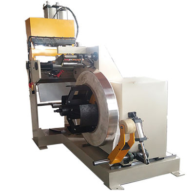 Cold Welding Transformer Foil Winding Machine 200mm Width Copper Leaf Winder