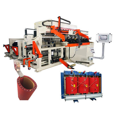 Copper Foil Cast Resin Transformer Winder Machine Automatic TIG Welding