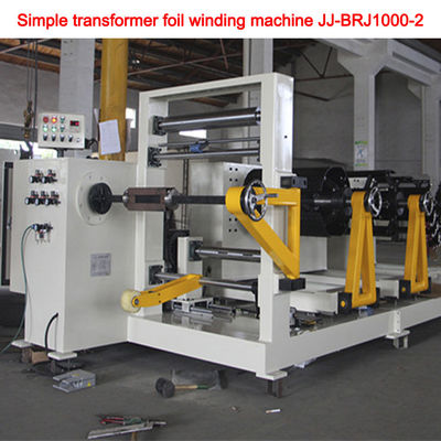 Transformer Simple Aluminium Foil Winding Machine Al Thickness 0.3-3.0mm