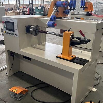 자동 코일 와일링 머신 400mm 와일링 너비, 5x12mm 평면 와이어 트랜스포머 코일 와일링을 위한 0.75kw 서보 모터