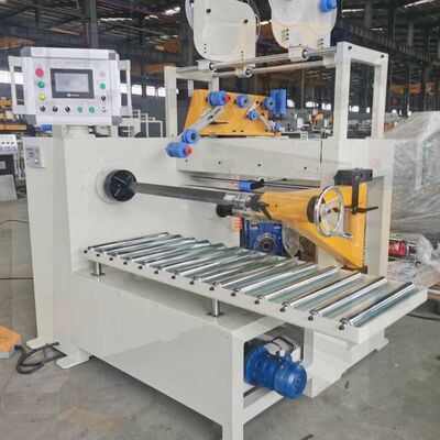 40x40mm 샤프트에 구리 및 알루미늄 와이어를위한 4KW 와이빙 모터와 함께 CNC 코일 와이빙 머신