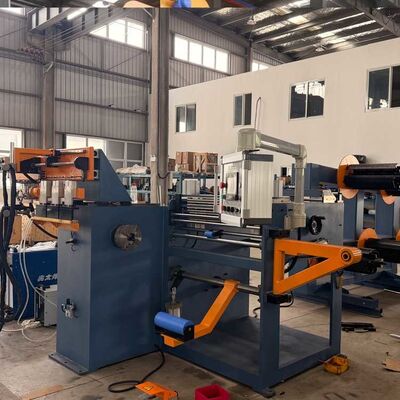 0.2-2.0mm 구리 포일 두께 TIG 용접 및 11kw 권선 동력 트랜스포머 제조용 포일 권선기