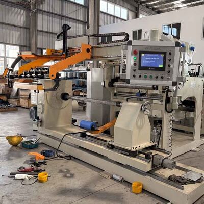 15kw 권선 동력의 변압기 포일 권선기, 0.2-2.0mm 구리 포일을 위한 공압 텐션 제어