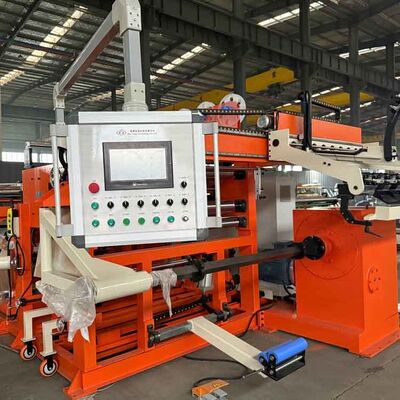 정밀 권선을 위한 공압 텐션 컨트롤 및 12개월 보증이 있는 15kw 변압기 포일 권선기