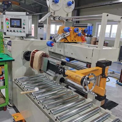 구리 및 알루미늄 와이어 0.3-5.0mm용 삼각형 지지대 테일 스톡 변압기 코일 권선기