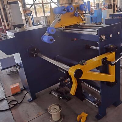 최대 권선 폭 600mm, 서보 모터 0.75KW, 와이어 직경 Ø0.3-5.0mm를 갖춘 자동 코일 권선기